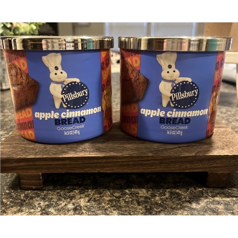 New Goose Creek Candle Bunde- apple cinnamon bread